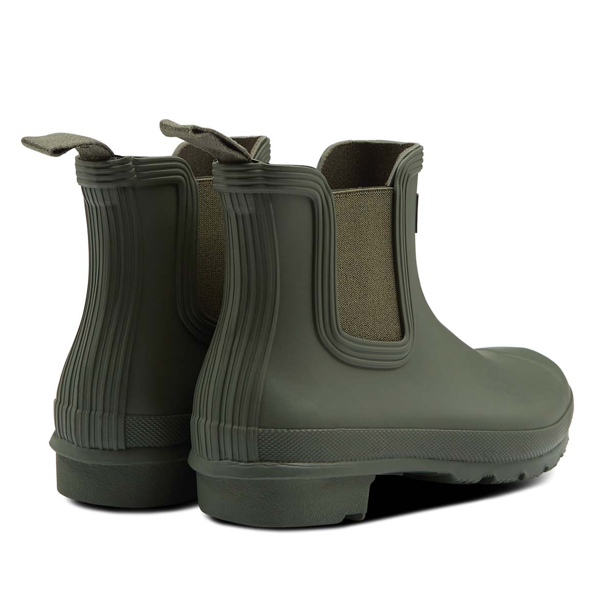 Hunter Women's Original Chelsea Wellington Boots - Hunter Navy - Rear Hunter Women's Original Chelsea Wellington Boots - Hunter Navy - Rear