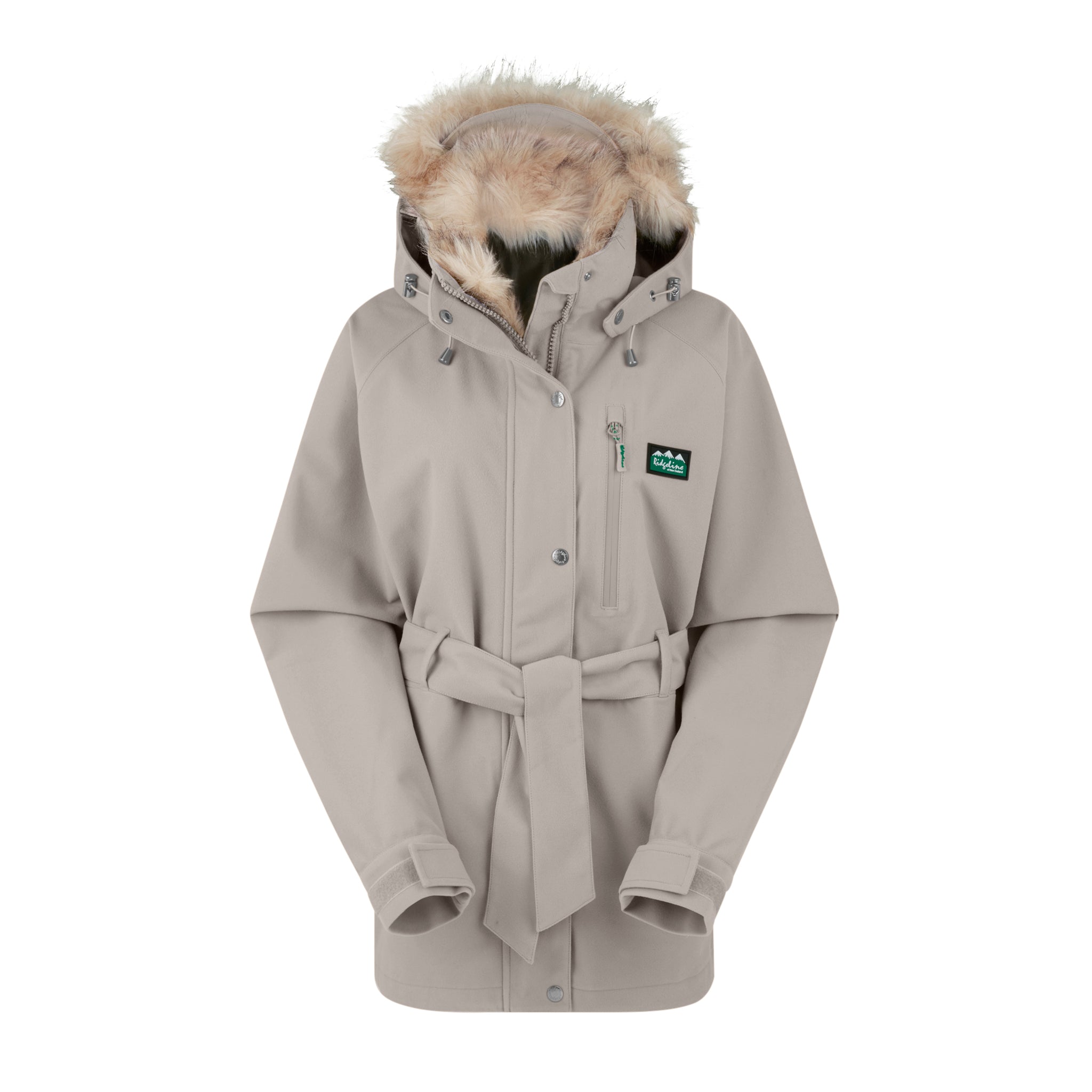 Ridgeline Women's Monsoon Nordic Jacket - mushroom Ridgeline Women's Monsoon Nordic Jacket - mushroom