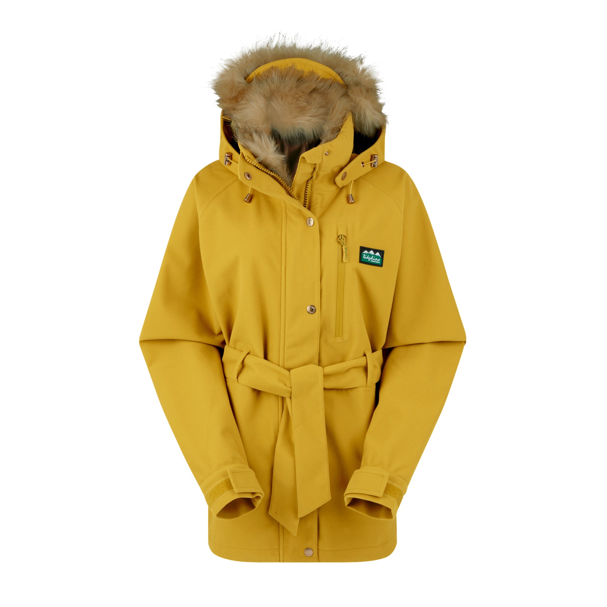 Ridgeline Women's Monsoon Nordic Jacket - ochre Ridgeline Women's Monsoon Nordic Jacket - ochre