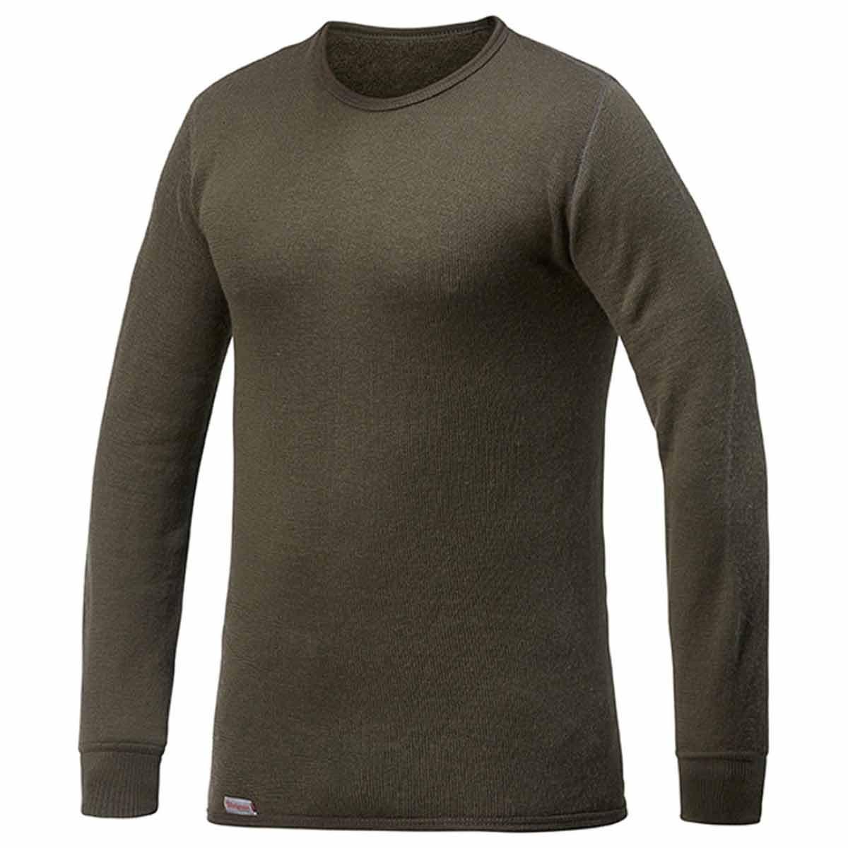 Woolpower 200 Crewneck Longsleeve Baselayer Top Pine Green Woolpower 200 Crewneck Longsleeve Baselayer Top Pine Green