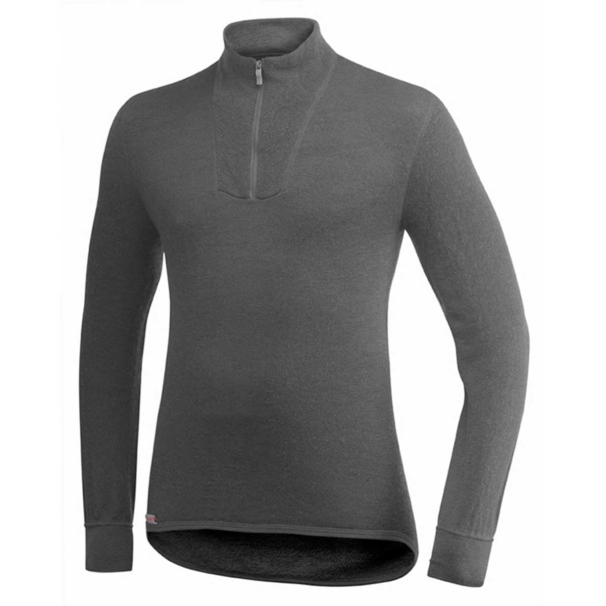 Woolpower 200 Zip Turtleneck Baselayer Top Grey Woolpower 200 Zip Turtleneck Baselayer Top Grey
