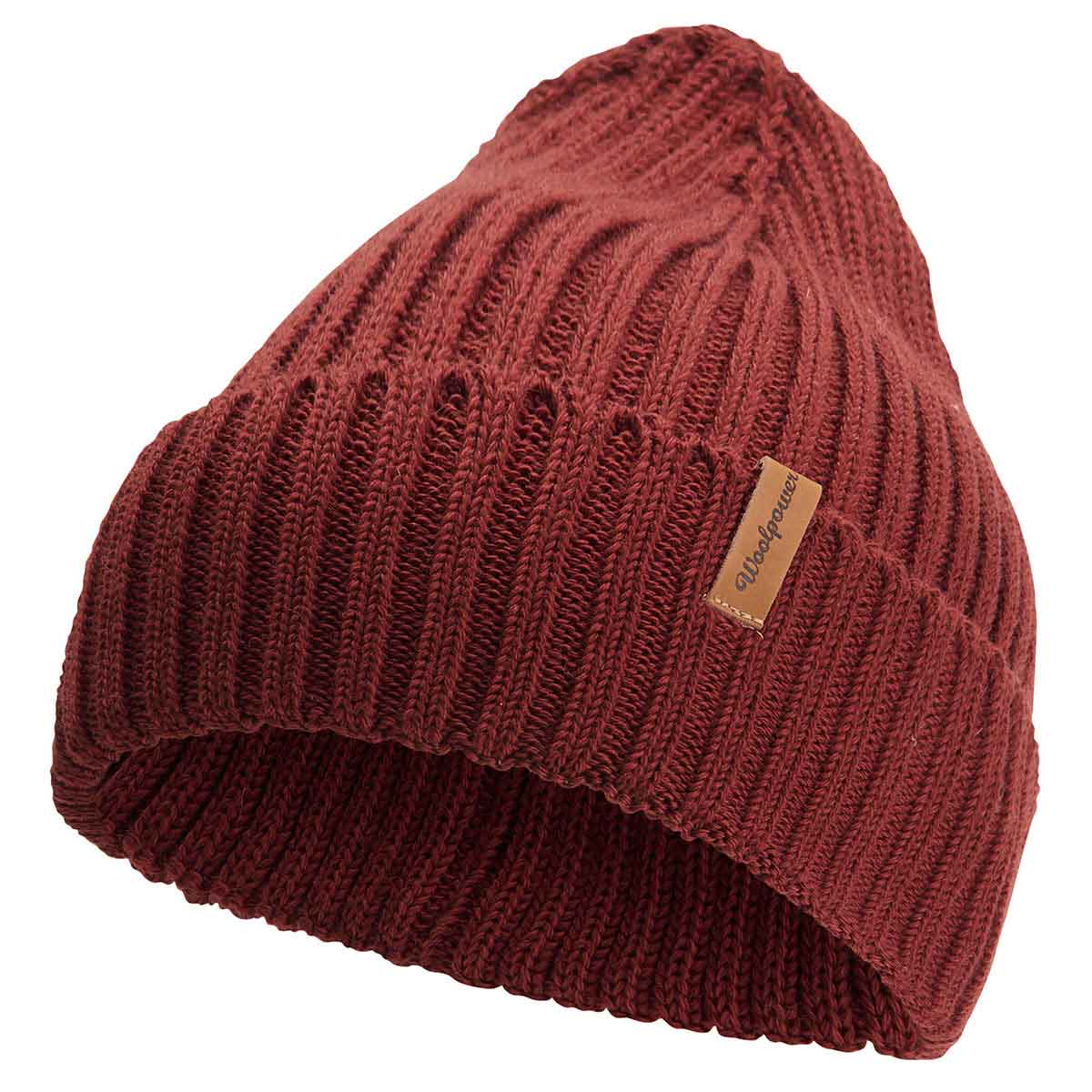Woolpower Beanie Ribbed - rust red Woolpower Beanie Ribbed - rust red