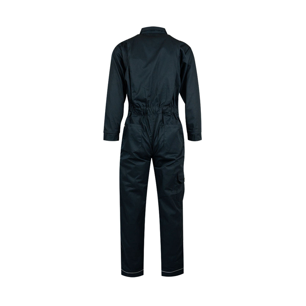 Xpert Core Zip-Front Coverall Navy Rear Xpert Core Zip-Front Coverall Navy Rear