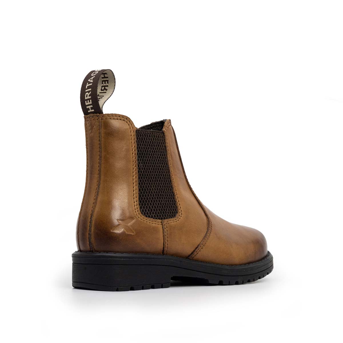 Xpert Heritage Wrangler Junior Dealer Burnished Tan Rear Xpert Heritage Wrangler Junior Dealer Burnished Tan Rear