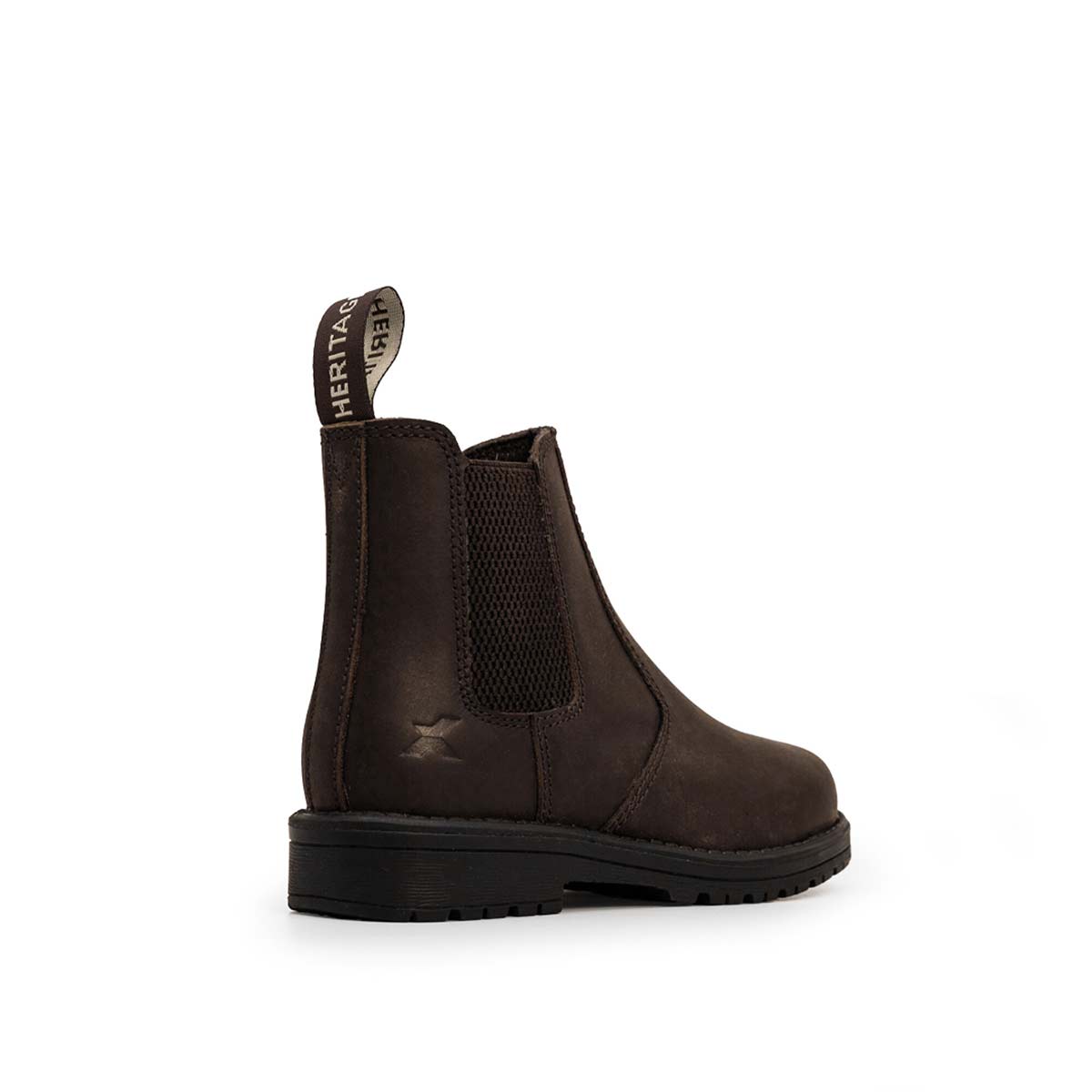 Xpert Heritage Wrangler Junior Dealer Rustic Brown Rear Xpert Heritage Wrangler Junior Dealer Rustic Brown Rear