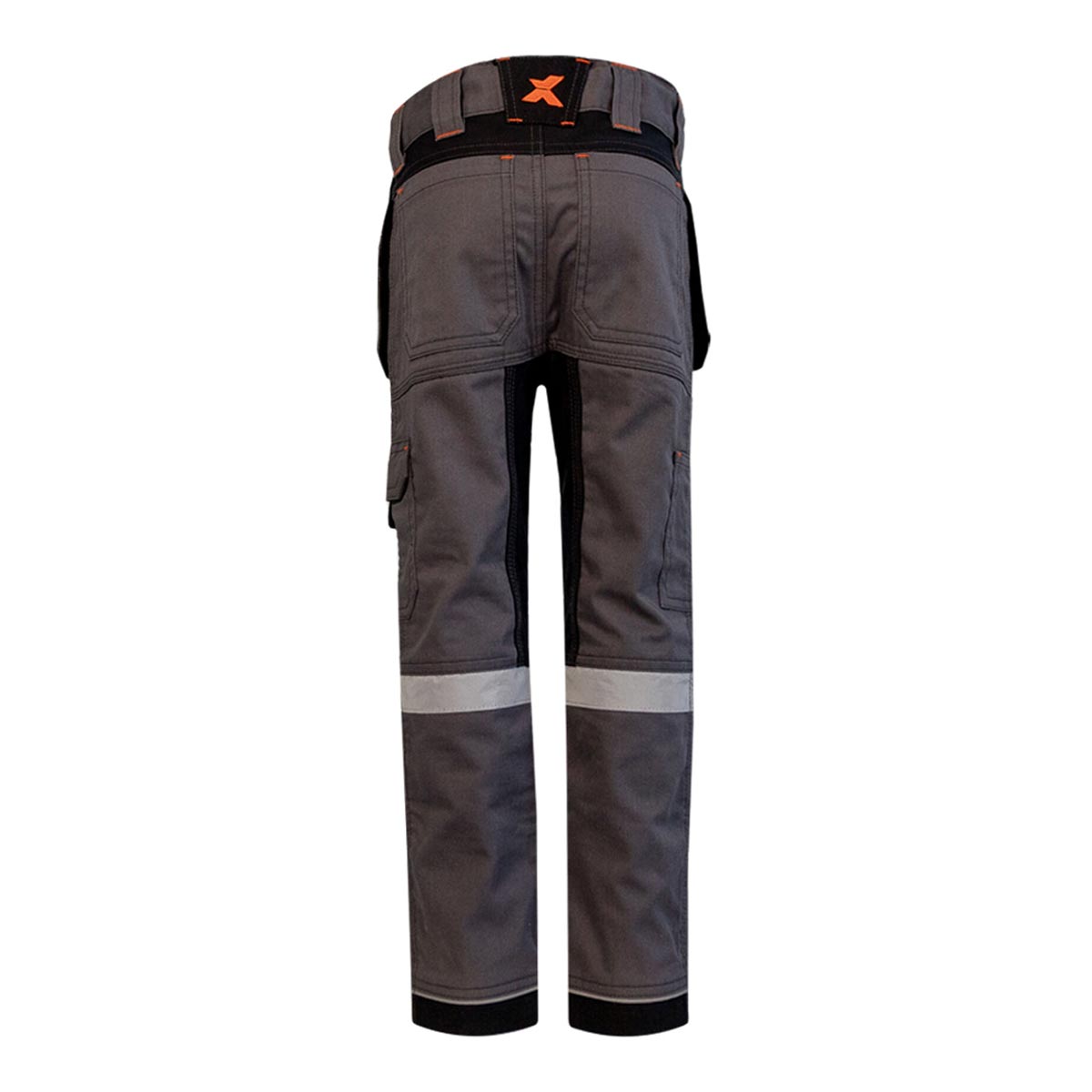 Xpert Pro Junior Stretch Work Trouser Grey Rear Xpert Pro Junior Stretch Work Trouser Grey Rear