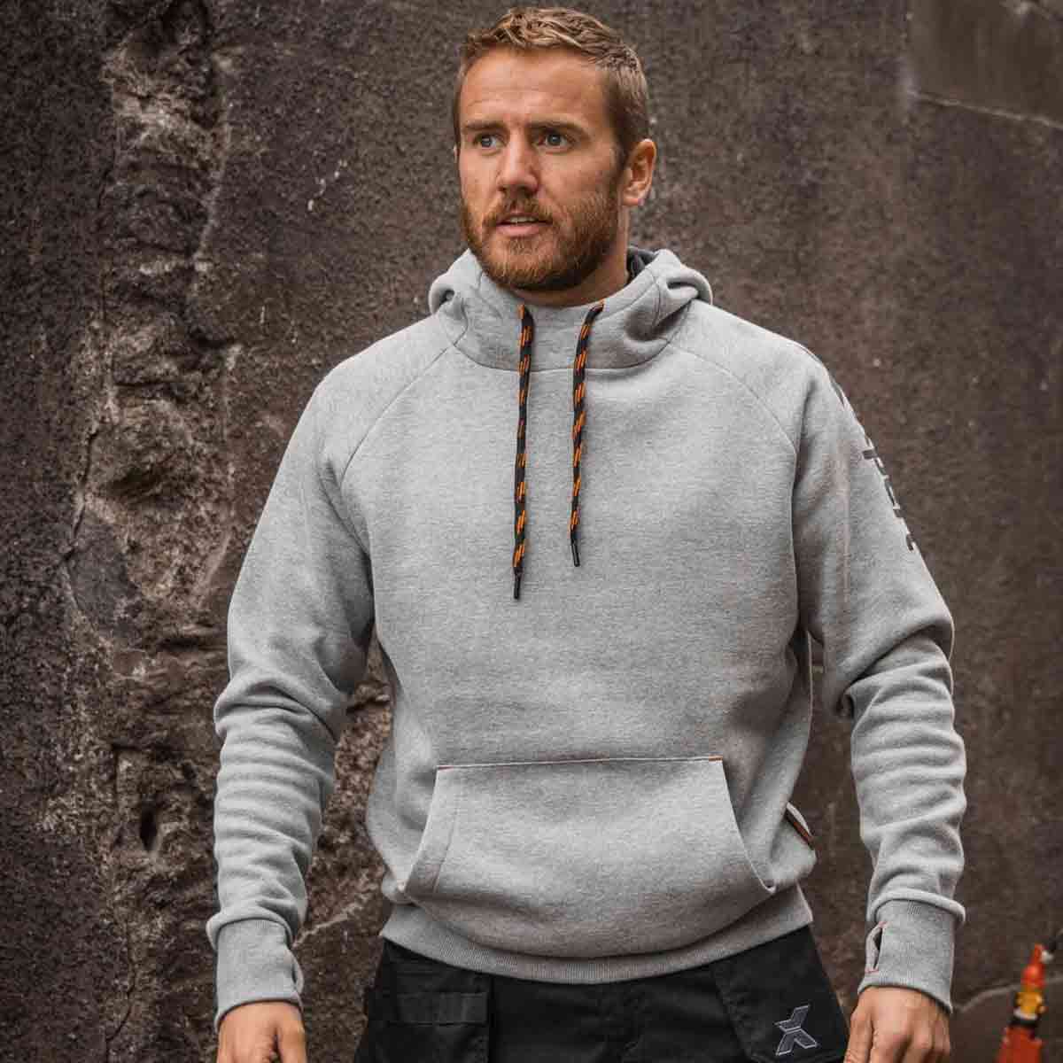 Xpert Pro Pullover Hoodie Grey Marl Xpert Pro Pullover Hoodie Grey Marl
