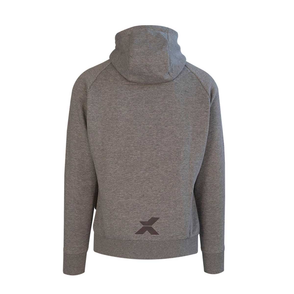 Xpert Pro Pullover Hoodie Grey Marl Rear Xpert Pro Pullover Hoodie Grey Marl Rear