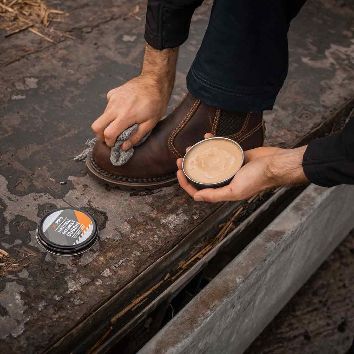 Xpert Pro Wax Natural Beeswax Boot Dubbin 80GM Xpert Pro Wax Natural Beeswax Boot Dubbin 80GM