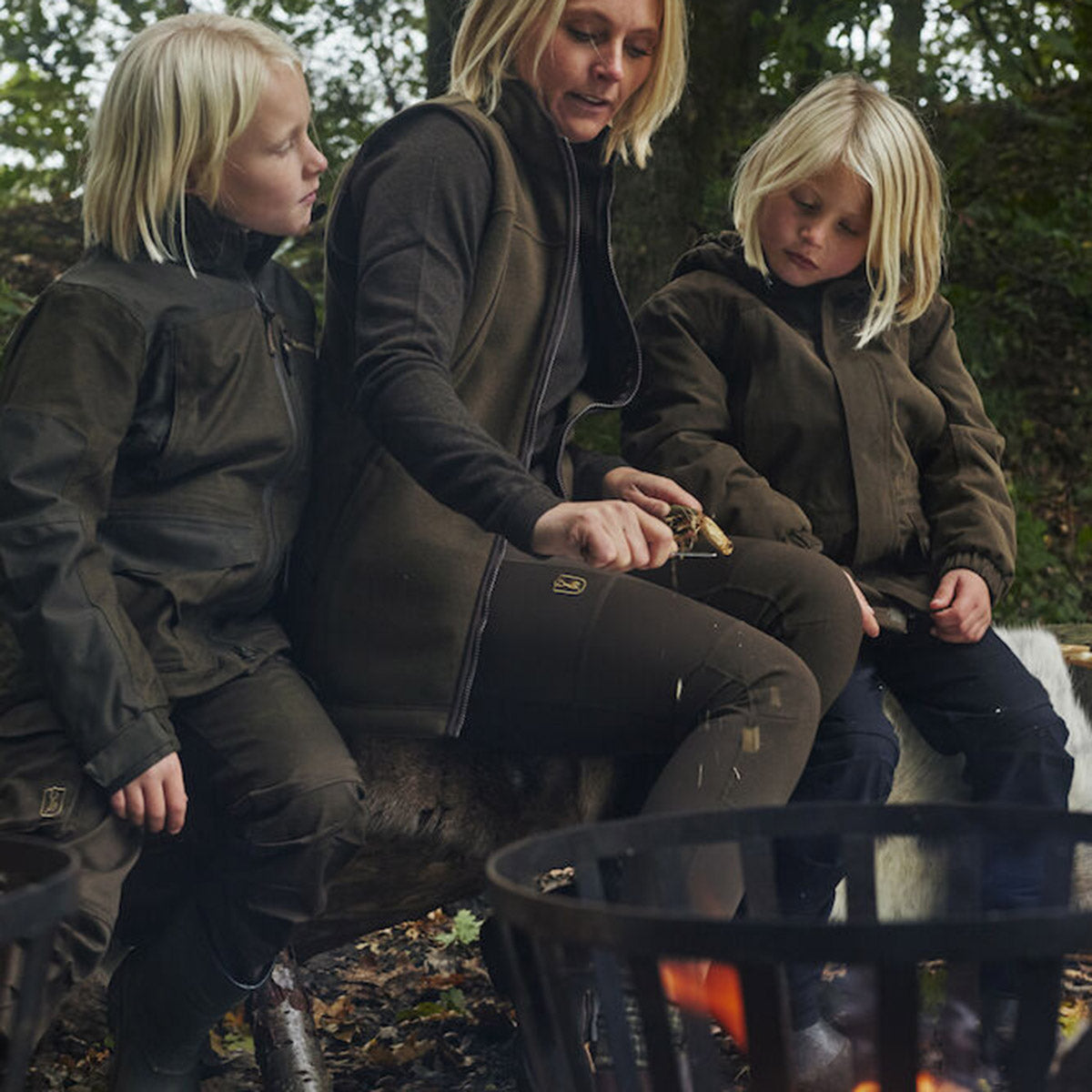 Deerhunter Youth Eagle Winter Jacket - On Model Deerhunter Youth Eagle Winter Jacket - On Model