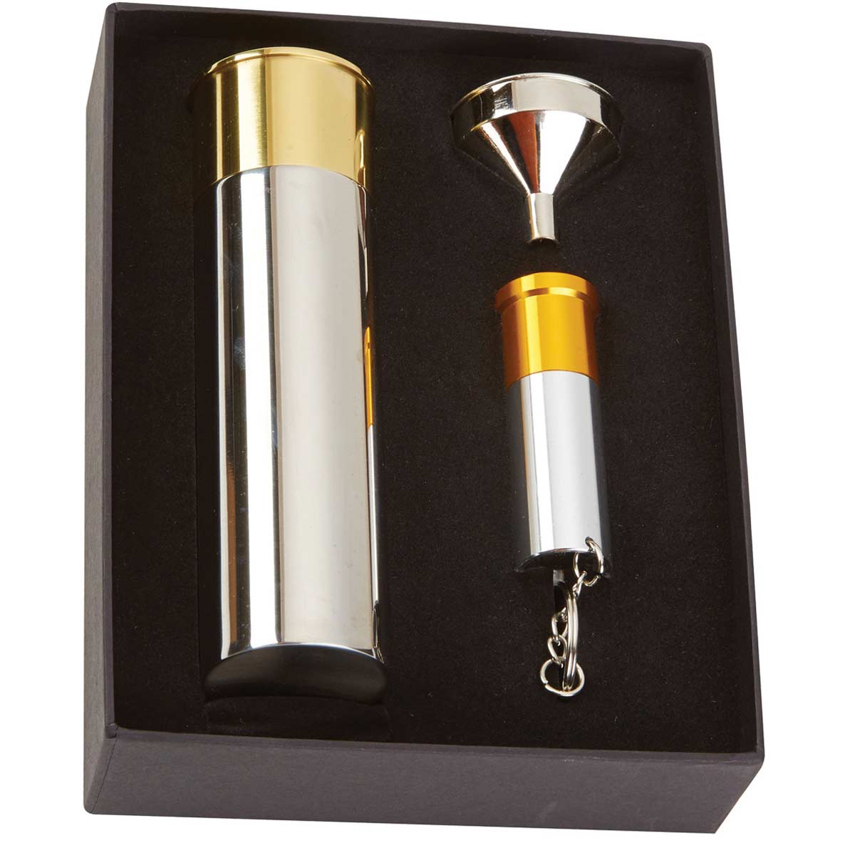 David Nickerson Cartridge Flask & Torch Gift Set David Nickerson Cartridge Flask & Torch Gift Set
