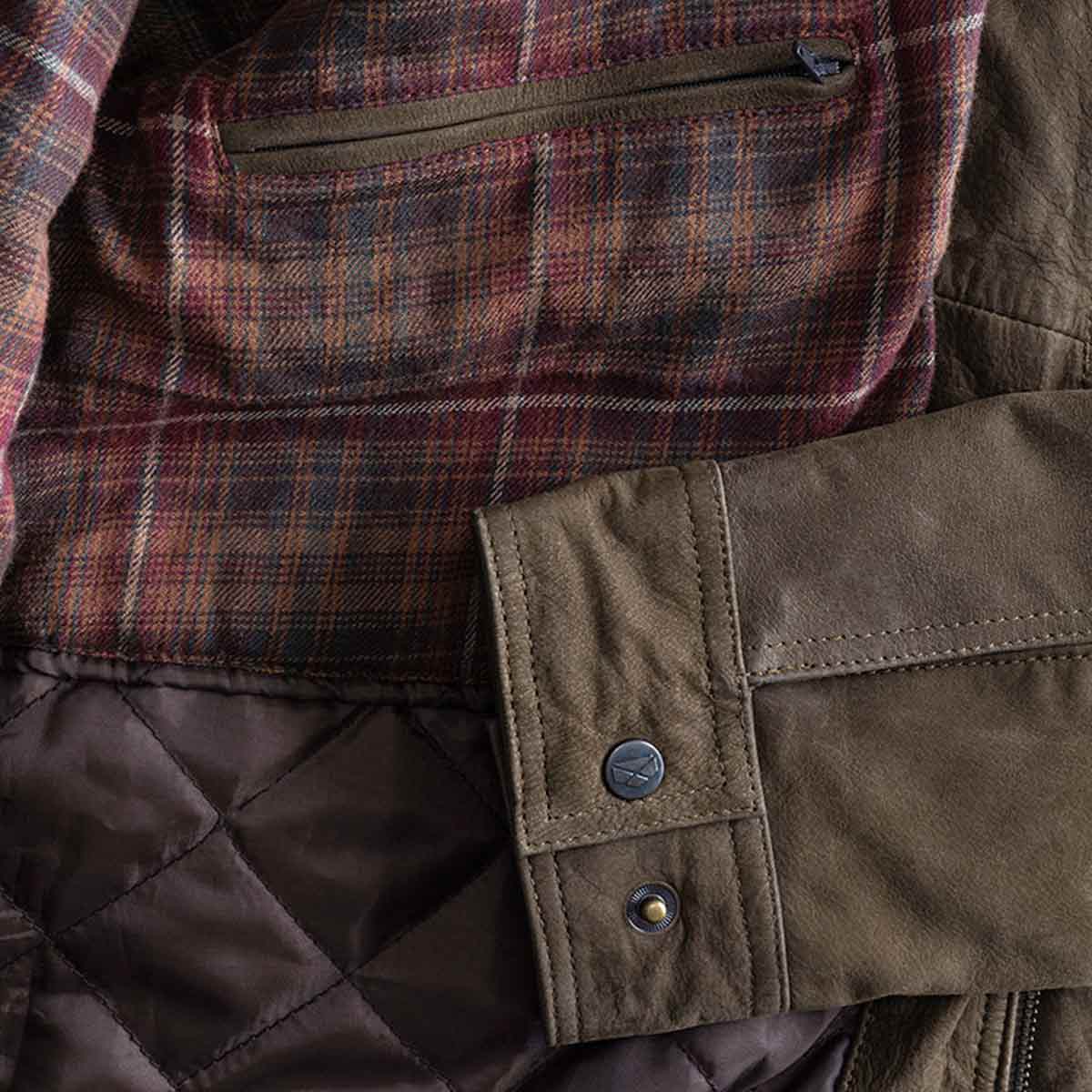 Hoggs of Fife Dunkeld II Leather Jacket Lining Hoggs of Fife Dunkeld II Leather Jacket Lining