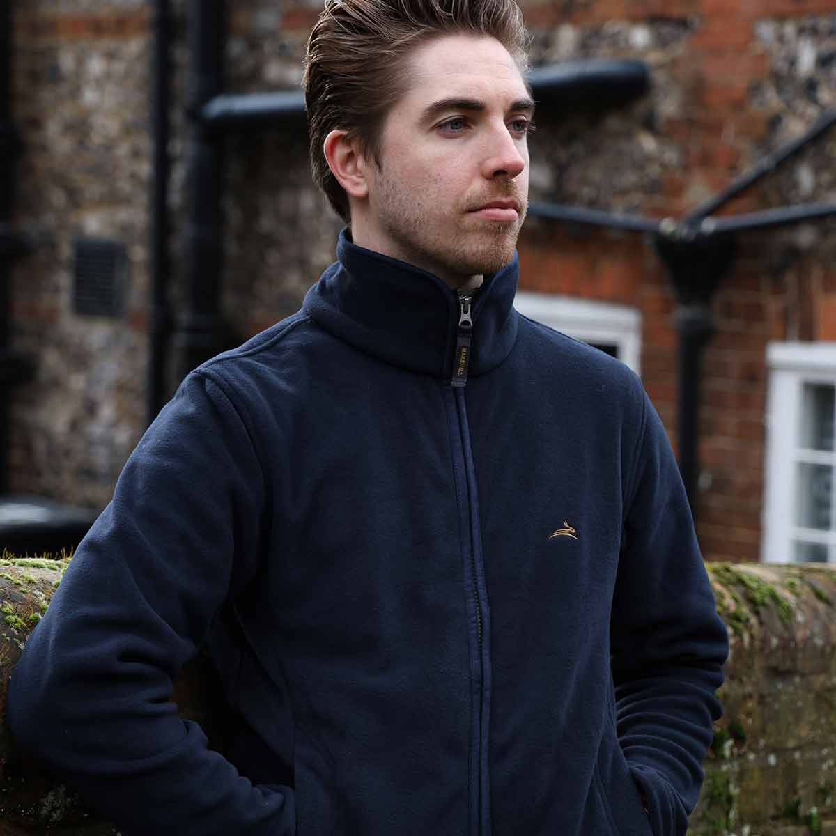 Harehill Birtles Fleece Jacket Midnight Harehill Birtles Fleece Jacket Midnight