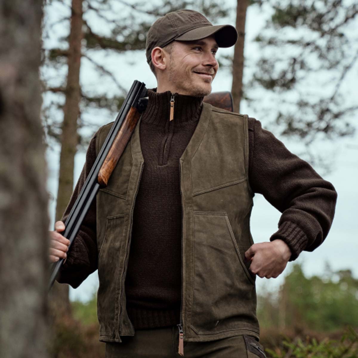 Harkila Annaboda 2.0 HSP Knit Pullover - On Model Harkila Annaboda 2.0 HSP Knit Pullover - On Model