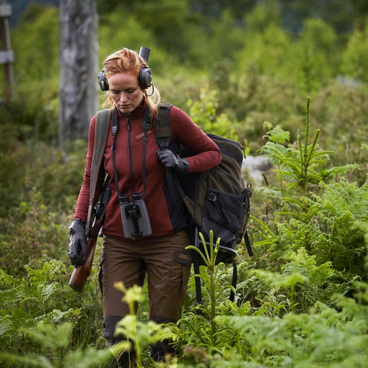 Harkila Classic Lady Shooting Gloves - On Model Harkila Classic Lady Shooting Gloves - On Model