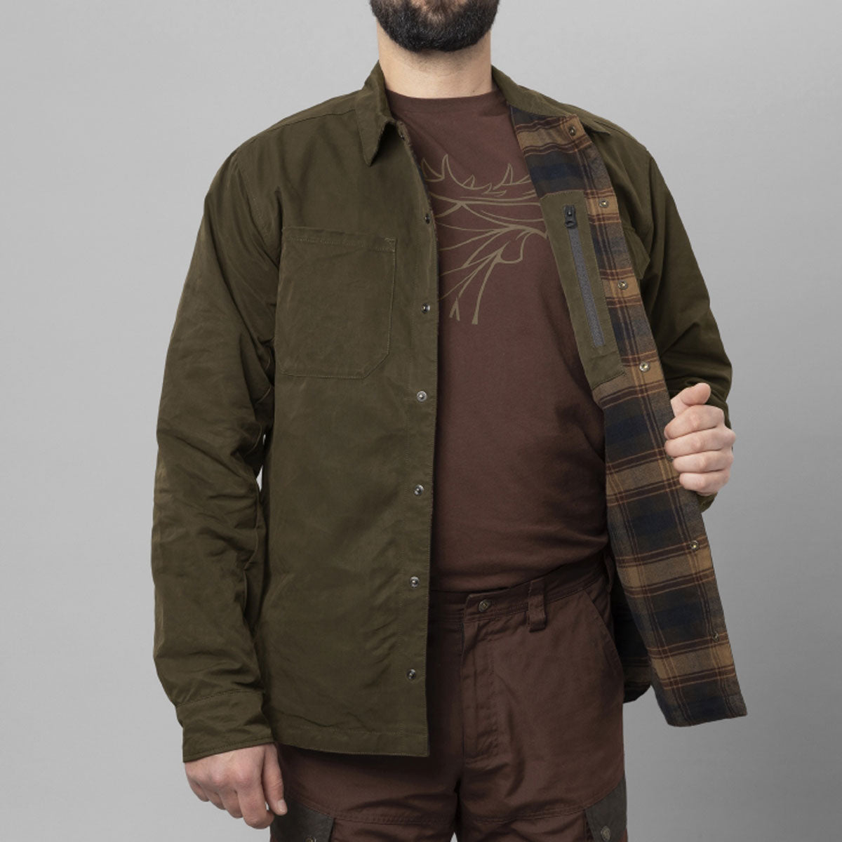 Harkila Eirik Reversible Shirt Jacket - Reversible Harkila Eirik Reversible Shirt Jacket - Reversible