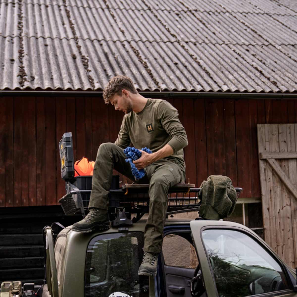 Harkila Fjell Trousers - On Model Harkila Fjell Trousers - On Model