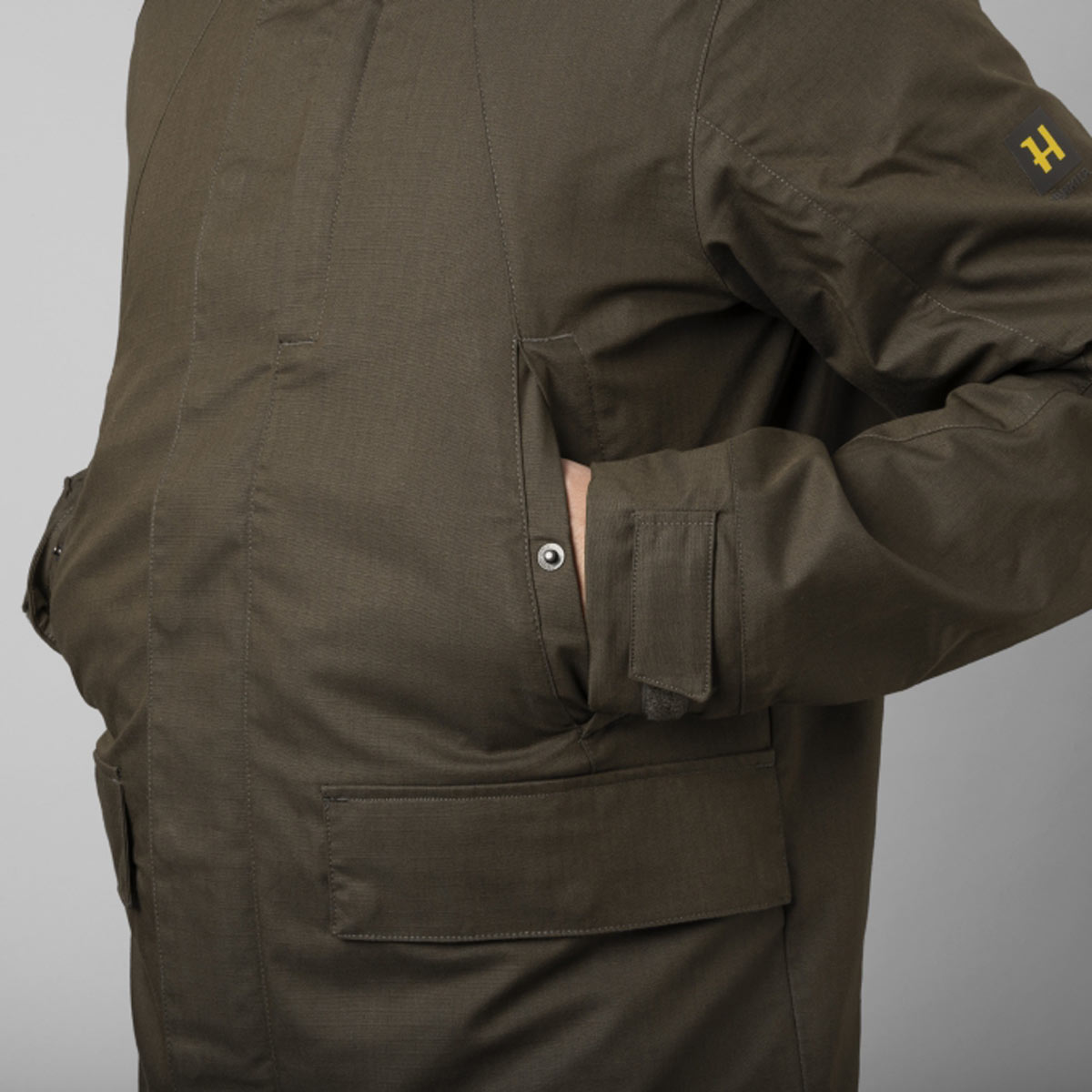 Harkila Nordic Hunter HWS Jacket - Pockets Close Up Harkila Nordic Hunter HWS Jacket - Pockets Close Up