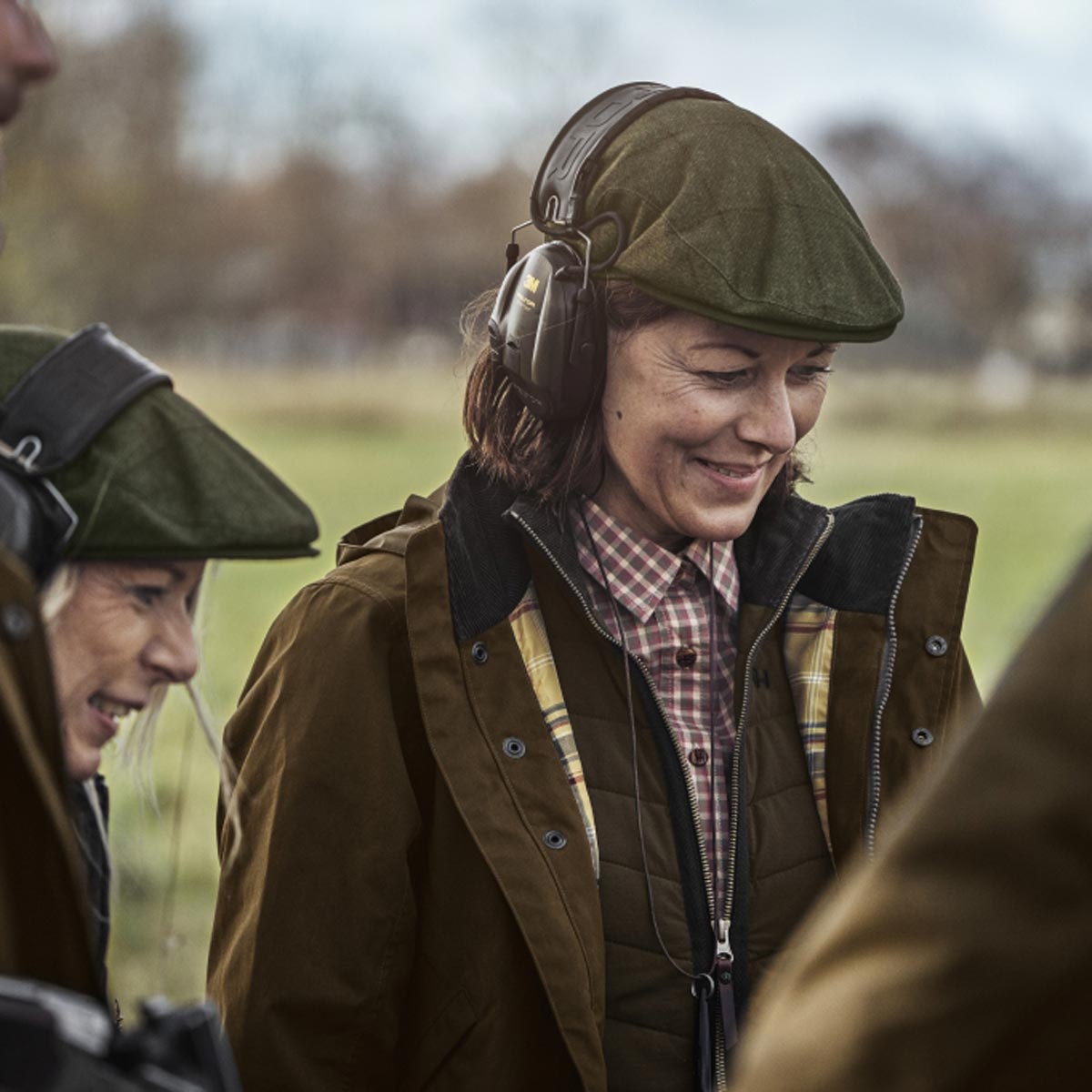 Harkila Selja Lady Check Shirt - Shooting Model Harkila Selja Lady Check Shirt - Shooting Model