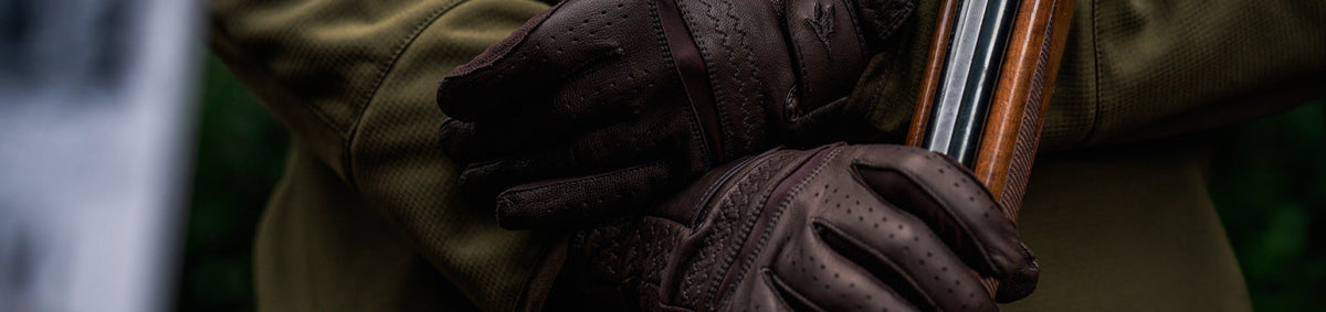 Leather and waterproof shooting gloves Leather and waterproof shooting gloves