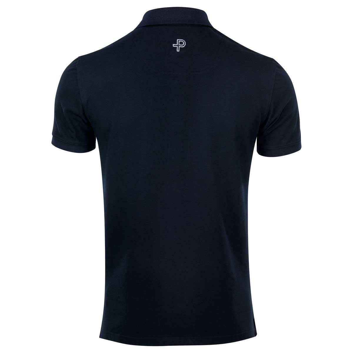 Pelle P Team Polo - Dark Navy Silver Pelle P Team Polo - Dark Navy Silver