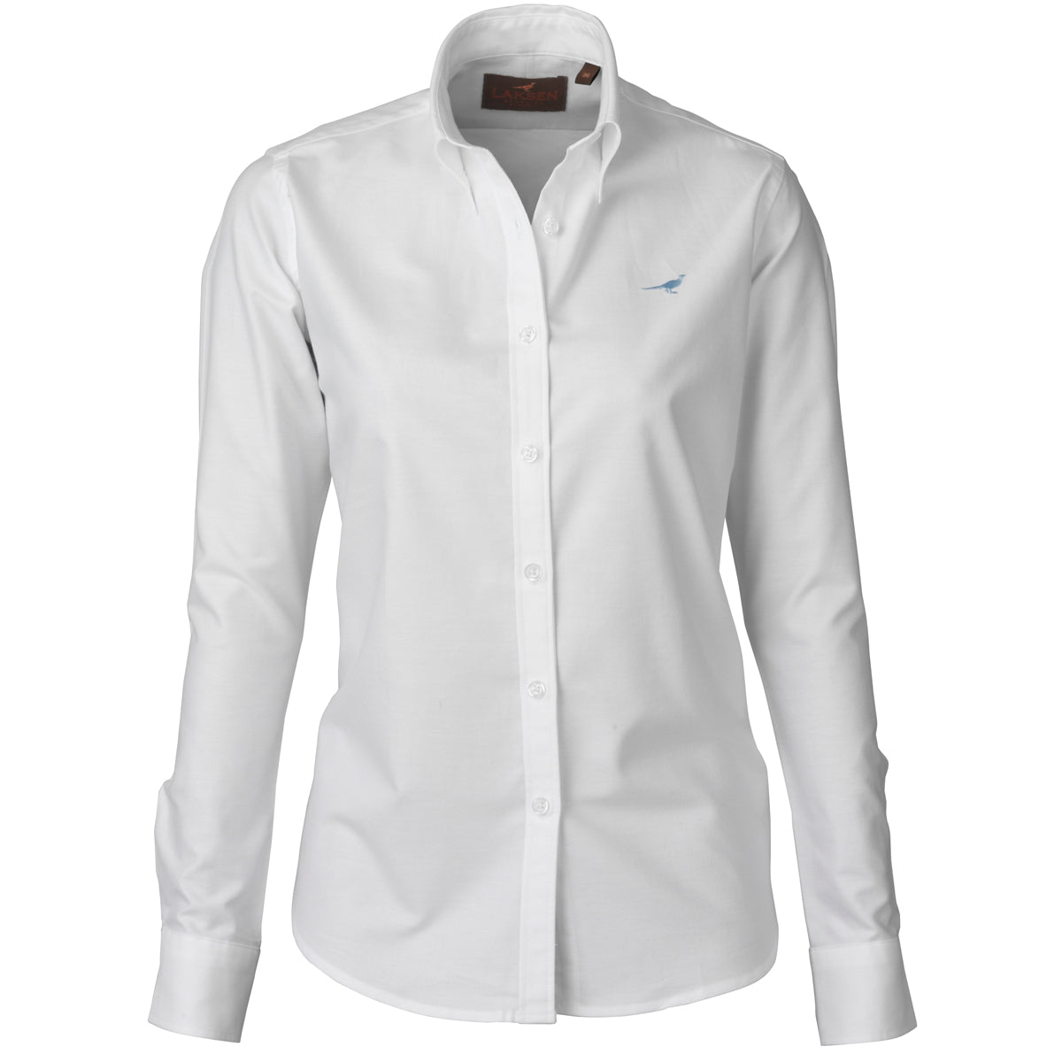 Laksen Notre Dame Oxford shirt - White Laksen Notre Dame Oxford shirt - White