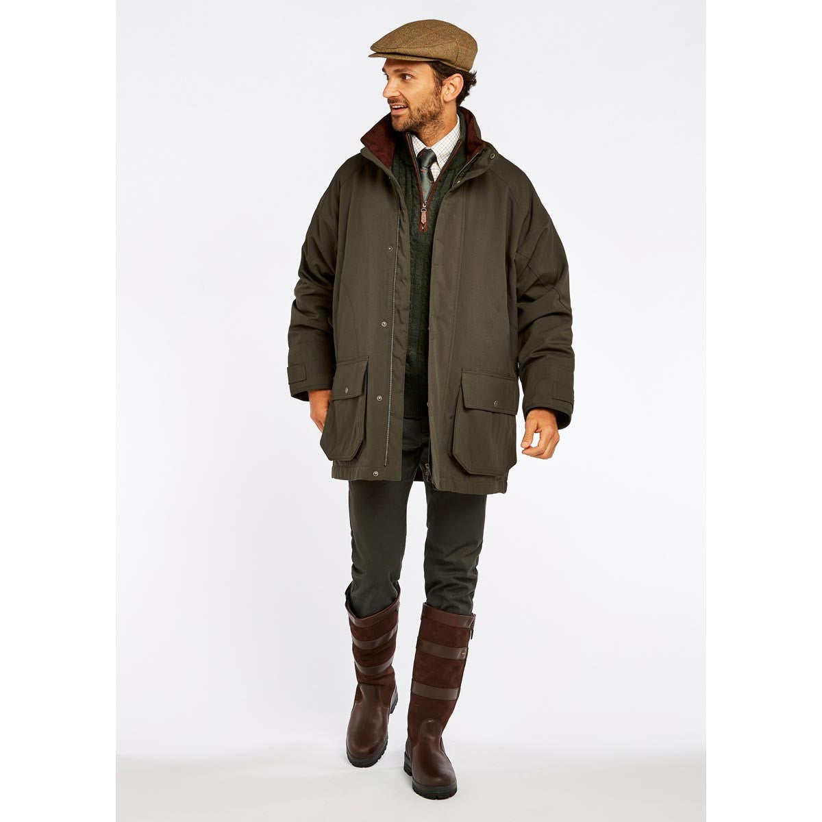 Dubarry Rosleague Men's Shooting Jacket - Ivy Dubarry Rosleague Men's Shooting Jacket - Ivy