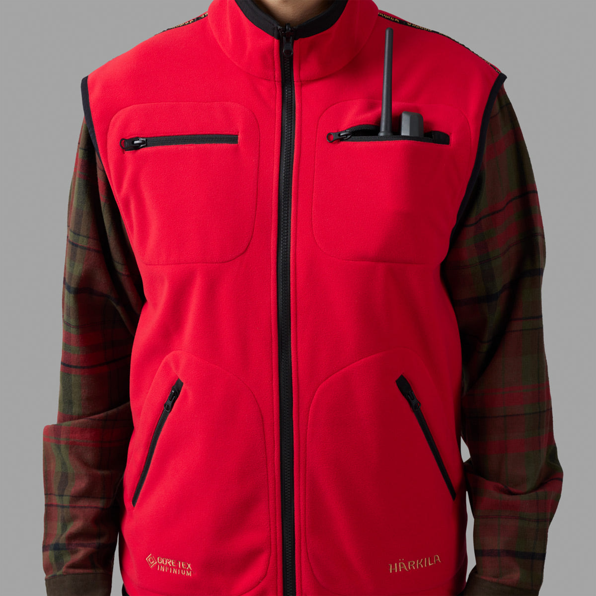 Harkila Kamko Fleece Waistcoat - Radio Pocket Harkila Kamko Fleece Waistcoat - Radio Pocket
