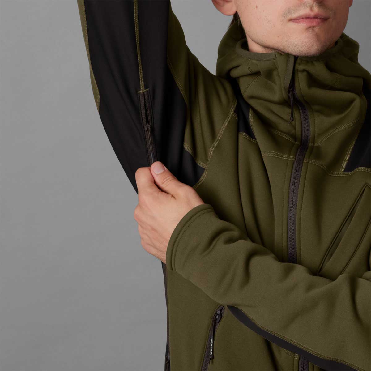 Harkila Deer Stalker Fleece Hoodie - Under Arm Vent Harkila Deer Stalker Fleece Hoodie - Under Arm Vent