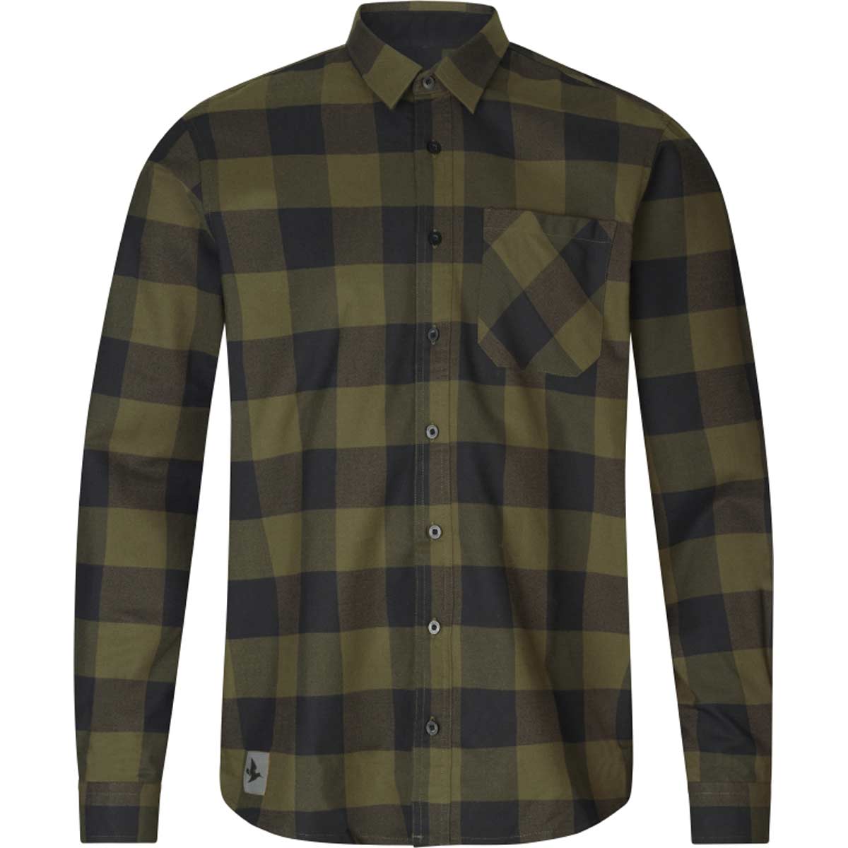 Seeland Toronto Shirt brushed cotton shirt - green Seeland Toronto Shirt brushed cotton shirt - green