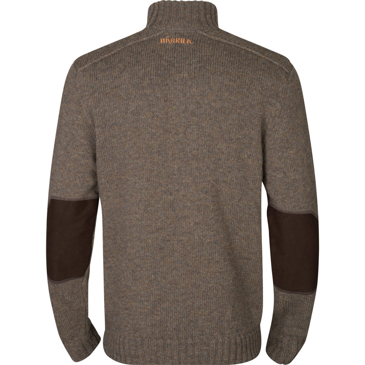 Harkila Annaboda 2.0 HSP Knit Pullover Demitasse Brown - Dark Sand Rear Harkila Annaboda 2.0 HSP Knit Pullover Demitasse Brown - Dark Sand Rear