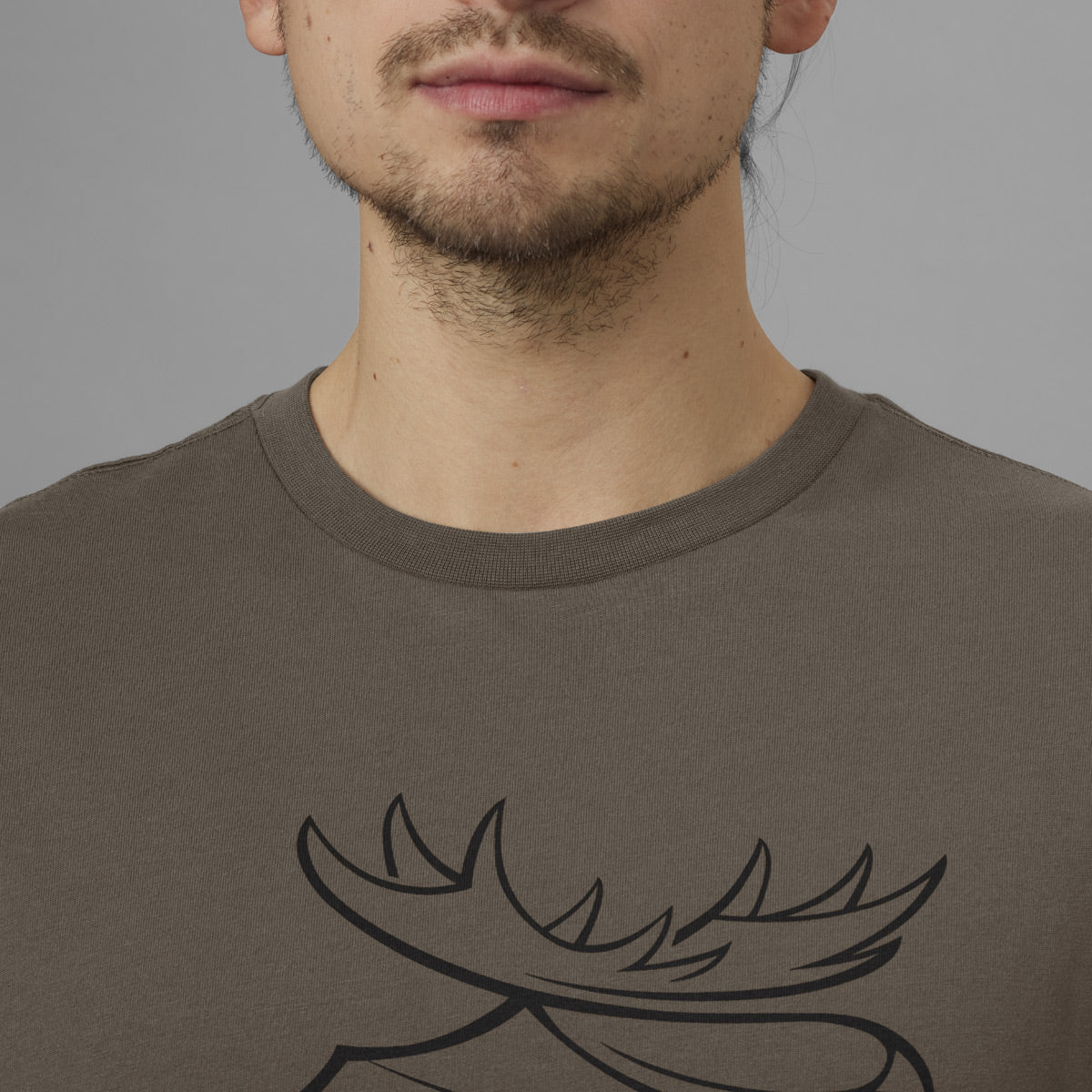 Harkila Graphic T-Shirt (2 Pack) - Neck Detail Harkila Graphic T-Shirt (2 Pack) - Neck Detail