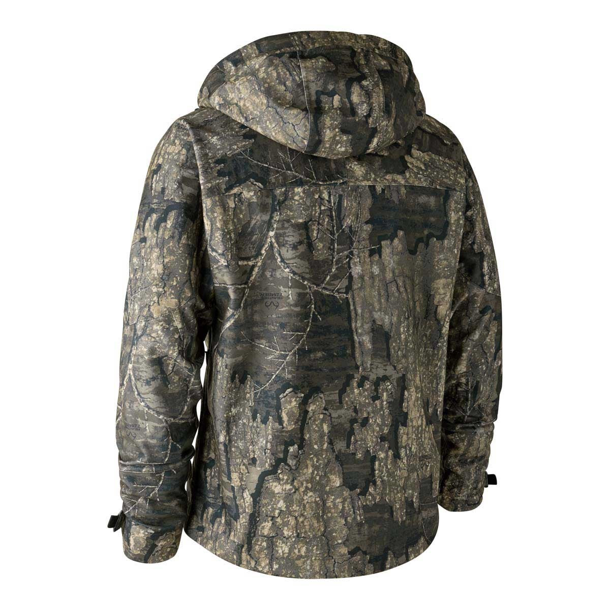 Deerhunter Pro Gamekeeper Jacket - Short - Realtree Timber Camouflage - Rear Deerhunter Pro Gamekeeper Jacket - Short - Realtree Timber Camouflage - Rear