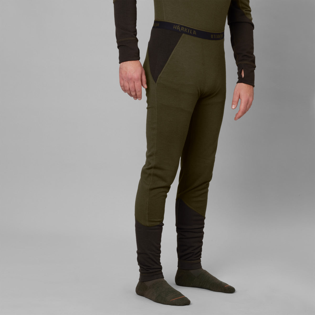 Harkila Base Warm Long John - On Model Harkila Base Warm Long John - On Model