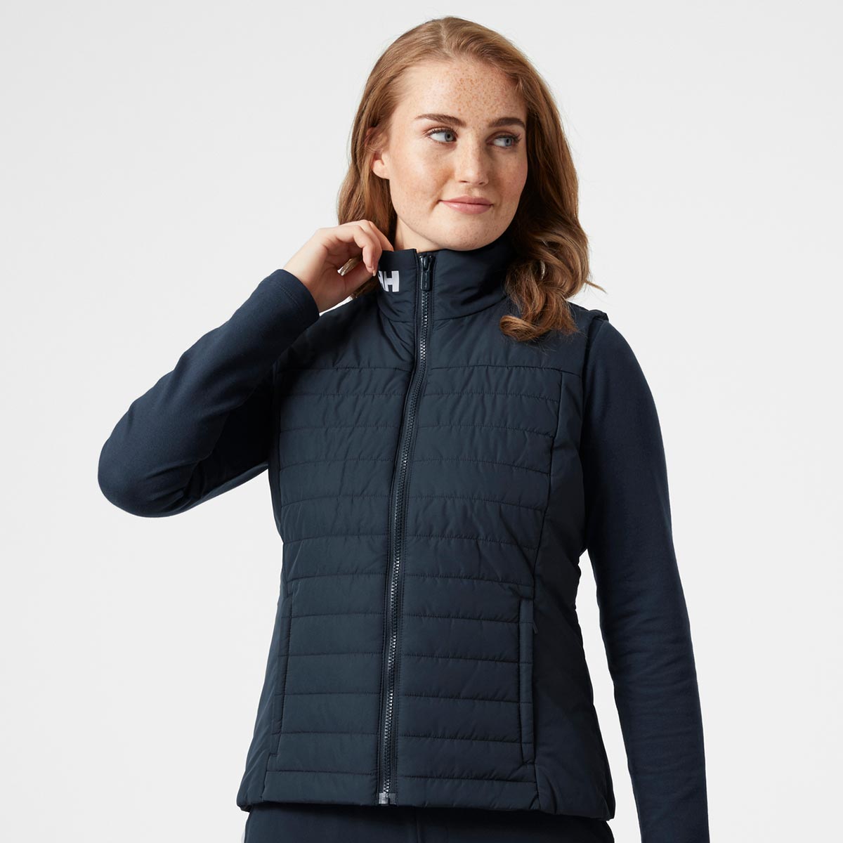 Helly Hansen Women's Crew Insulator Vest 2.0 - Navy Helly Hansen Women's Crew Insulator Vest 2.0 - Navy