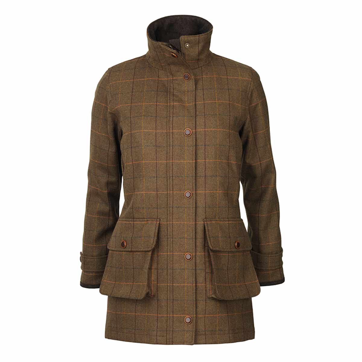 Laksen Cara Ladies Waterproof Tweed Coat W.CTX Laksen Cara Ladies Waterproof Tweed Coat W.CTX