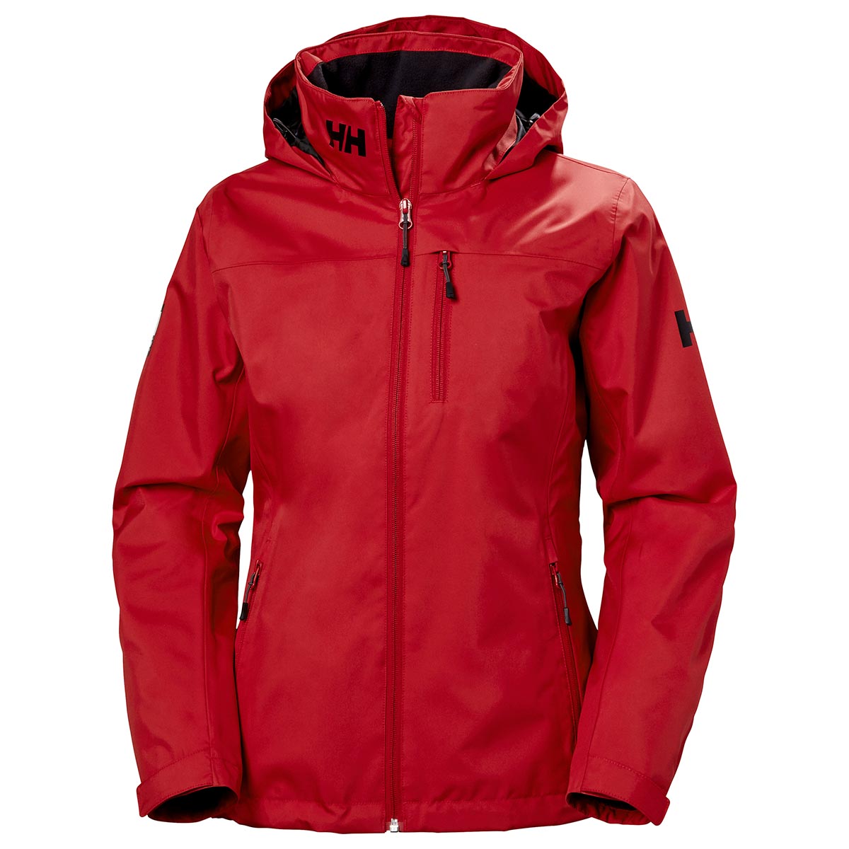Helly Hansen Women's Crew Hooded Midlayer Jacket red Helly Hansen Women's Crew Hooded Midlayer Jacket red