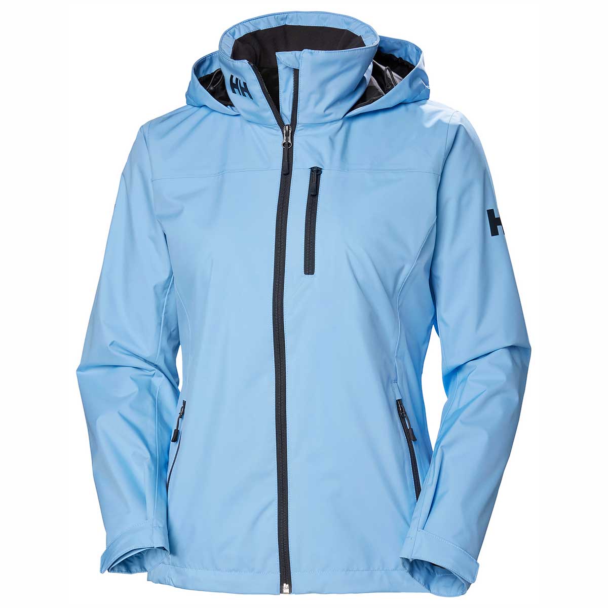 Helly Hansen Women's Crew Hooded Midlayer Jacket bright blue Helly Hansen Women's Crew Hooded Midlayer Jacket bright blue