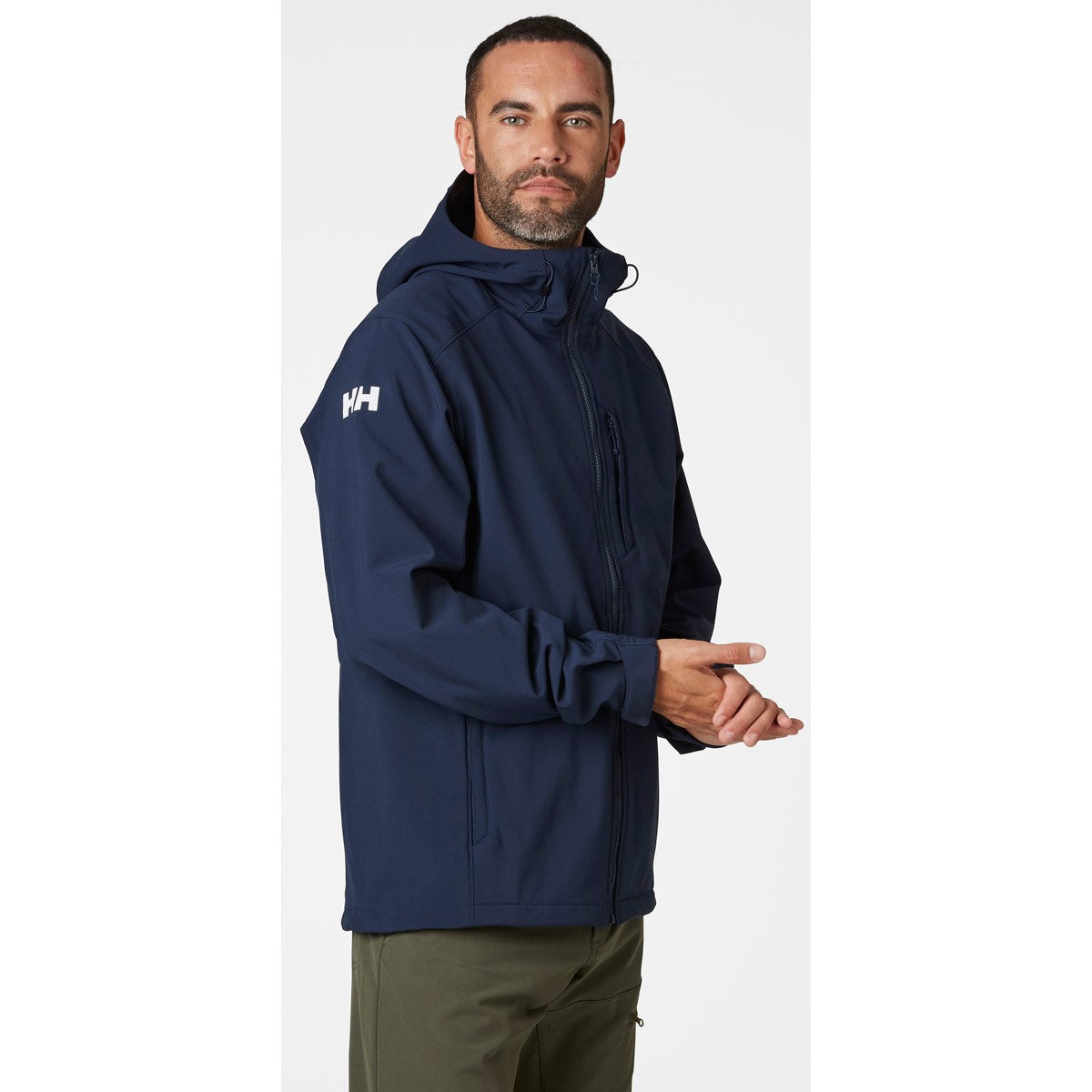 Helly Hansen Paramount Hooded Softshell Jacket - Navy Helly Hansen Paramount Hooded Softshell Jacket - Navy