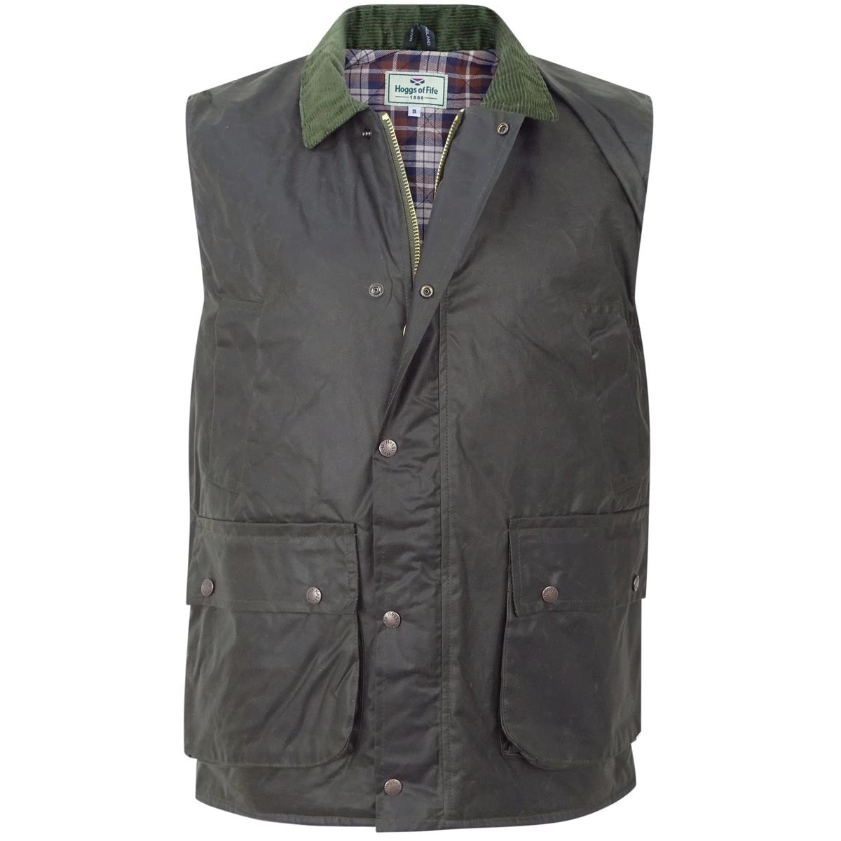 Hoggs of Fife Waxed Waistcoat Hoggs of Fife Waxed Waistcoat