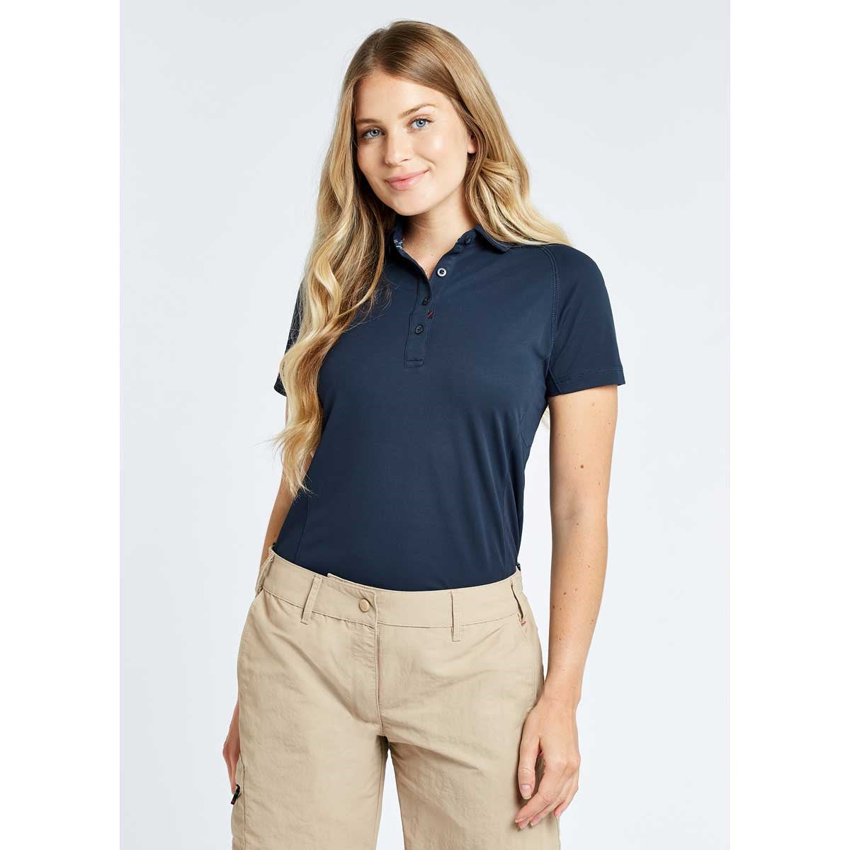 Dubarry Riviera Women's Technical Polo Shirt - Navy Dubarry Riviera Women's Technical Polo Shirt - Navy