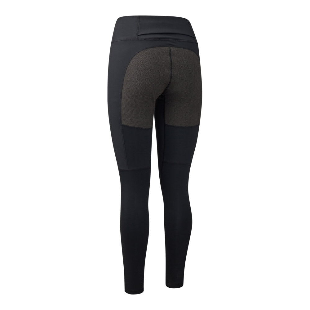Deerhunter Lady Reinforced Tights - Black - Rear Deerhunter Lady Reinforced Tights - Black - Rear
