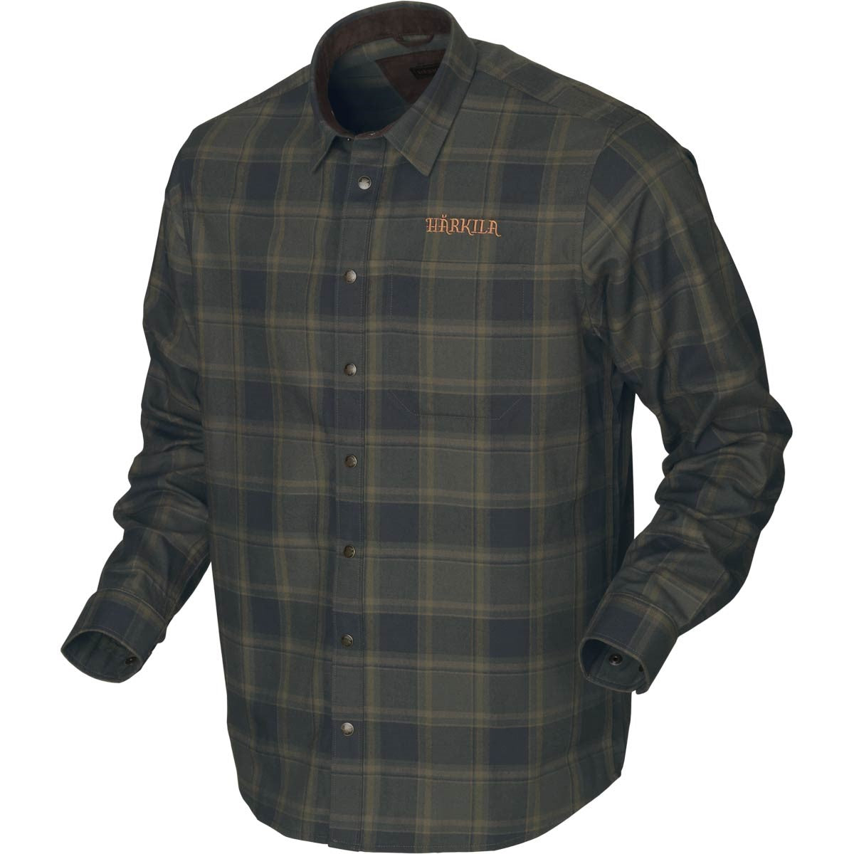 Harkila Metso Active Shirt - Willow Green Check Harkila Metso Active Shirt - Willow Green Check