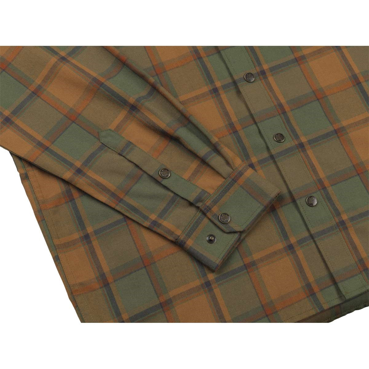 Harkila Metso Active Shirt - Spice Check - Cuff Detail Harkila Metso Active Shirt - Spice Check - Cuff Detail