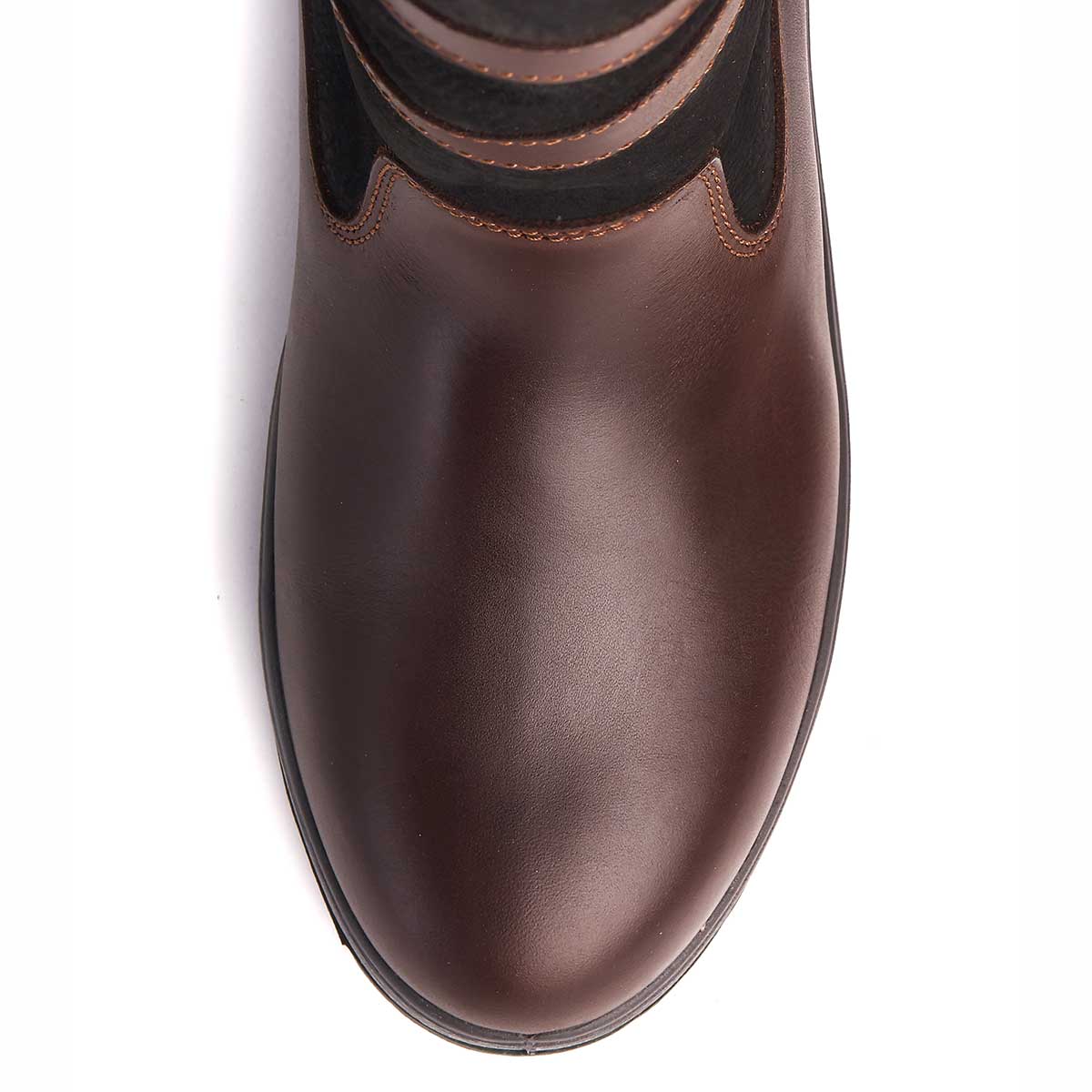 Dubarry Galway Slim-Fit country boot toe in Black Brown Dubarry Galway Slim-Fit country boot toe in Black Brown