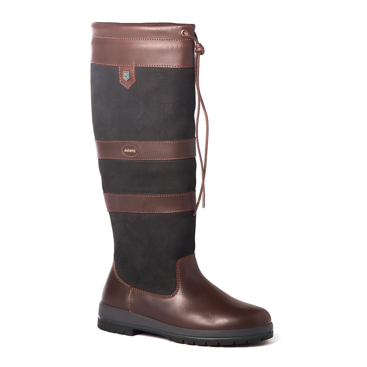 Dubarry Galway ExtraFit Country Boot in black brown Dubarry Galway ExtraFit Country Boot in black brown