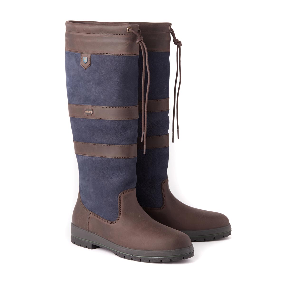 Dubarry Galway ExtraFit Country Boot in navy brown Dubarry Galway ExtraFit Country Boot in navy brown
