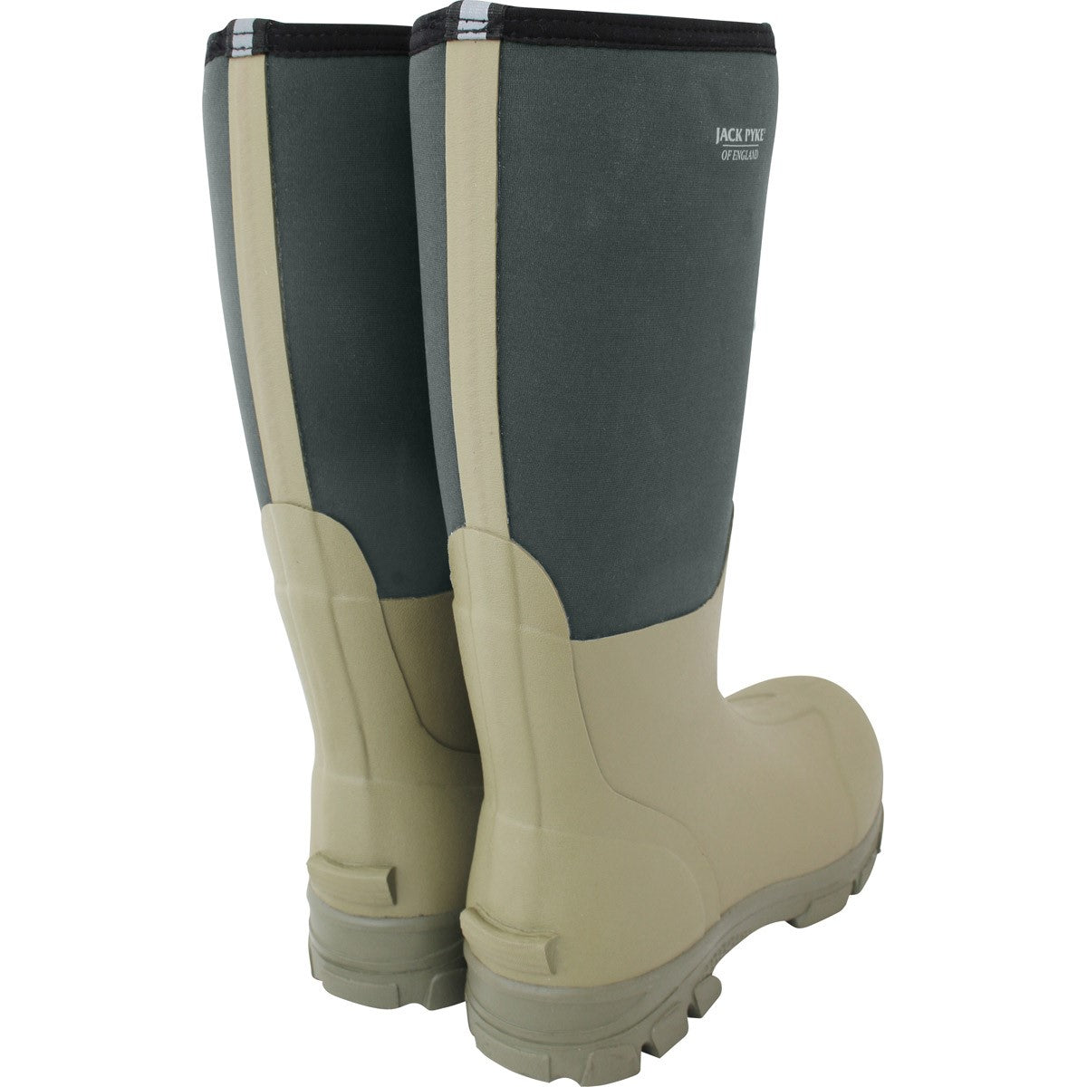 Jack Pyke Ashcombe Neoprene Wellington - Light Olive Neoprene Wellies Boot Jack Pyke Ashcombe Neoprene Wellington - Light Olive Neoprene Wellies Boot