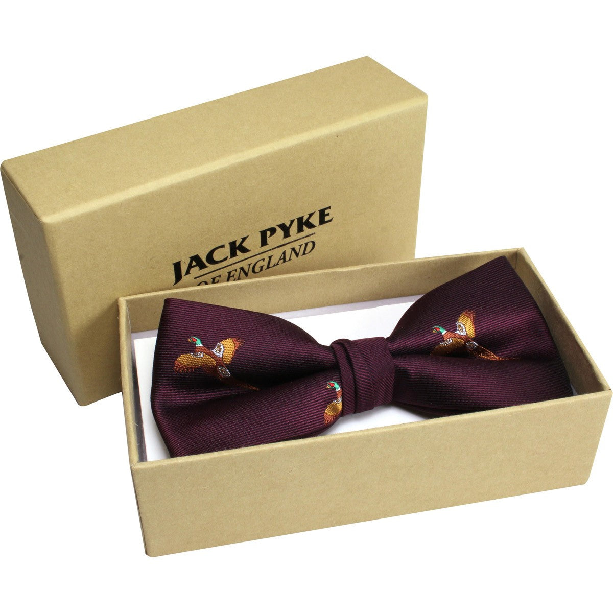 Jack Pyke Bow Tie - Boxed Wine Pheasant Jack Pyke Bow Tie - Boxed Wine Pheasant