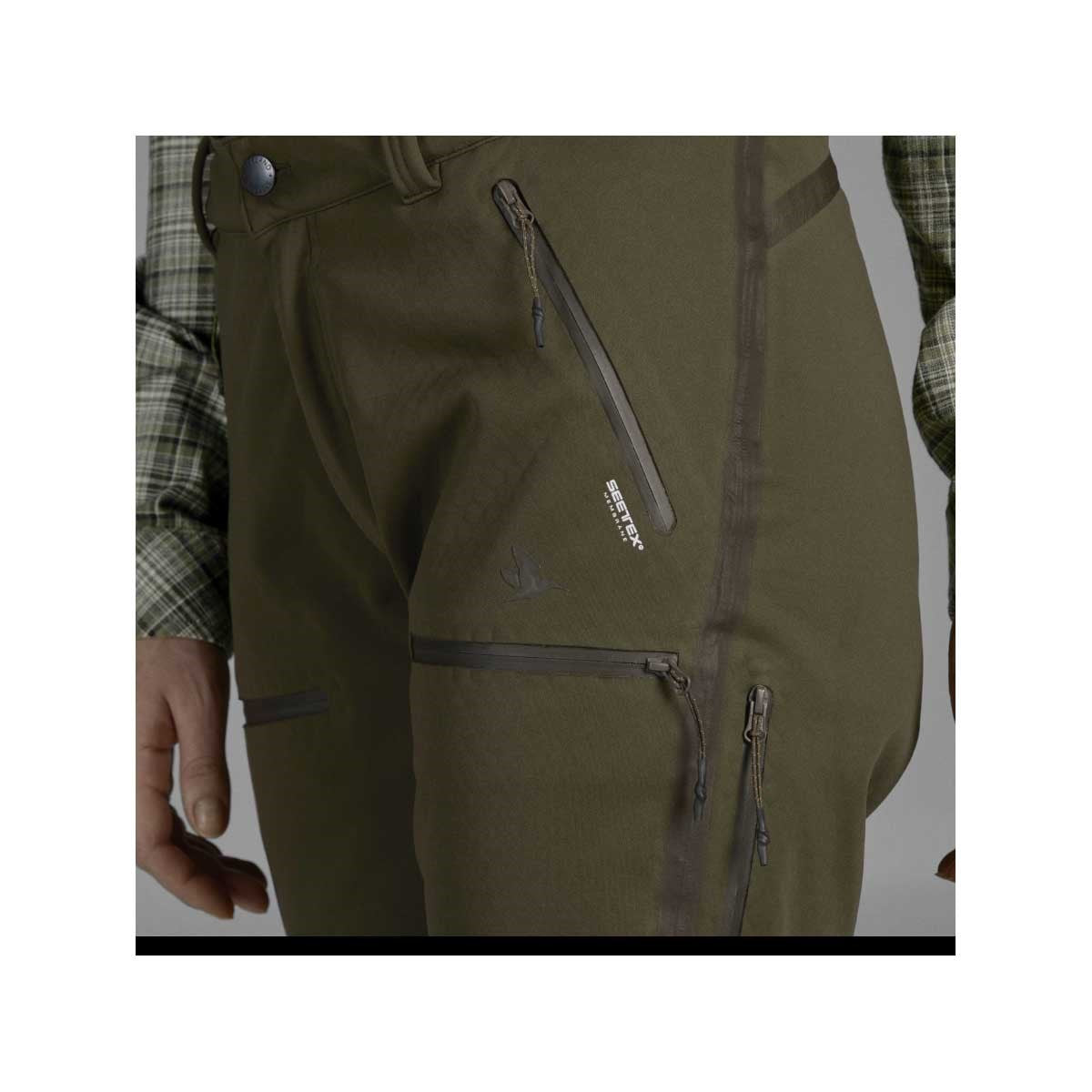 Seeland Hawker Advanced Women's Trousers - Pine Green - pockets Seeland Hawker Advanced Women's Trousers - Pine Green - pockets